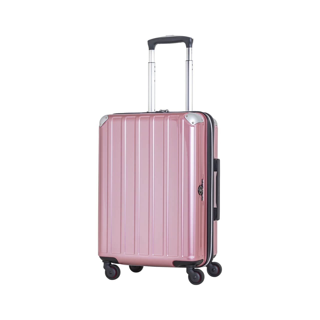 SKYNAVIGATORのスーツケースSK-0739-50のピンクの正面振り画像
