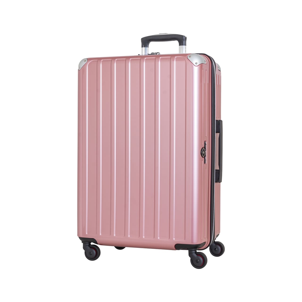 SKYNAVIGATORのスーツケースSK-0739-61のピンクの正面振り画像