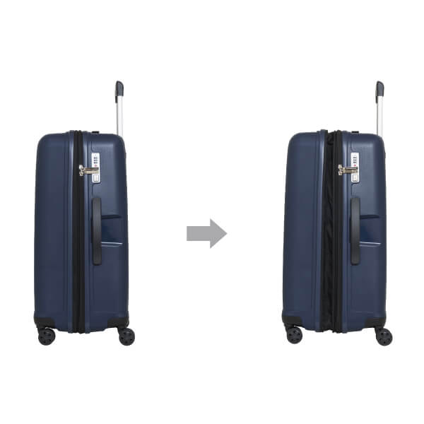 SKYNAVIGATORのスーツケースSK-0777-64のマチ拡張イメージ