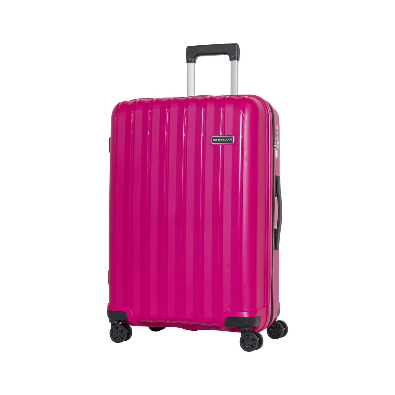 SKYNAVIGATORのスーツケースSK-0777-64のピンクの正面振り画像